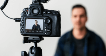 12 Tips for Preaching Online Video camera streaming a pastor